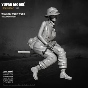 1/35 Yufan model Smolo, Model Tank soldier lepoto self-assembled YFWW-2067-5