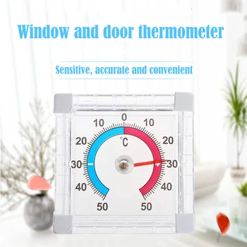 1PC Novo Temperature, Termometer Okna, Notranja Zunanja Stena Vrt Doma Diplomiral Disk za Merjenje Vroče Prodaje