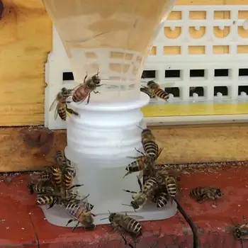 2 Kos Pitne Vodnjak Čebel Queen Bee Pitne Vode, Opremo Za Enostavno Čebelarstvo Enostavna Orodja za Upravljanje Namestitve J5T0