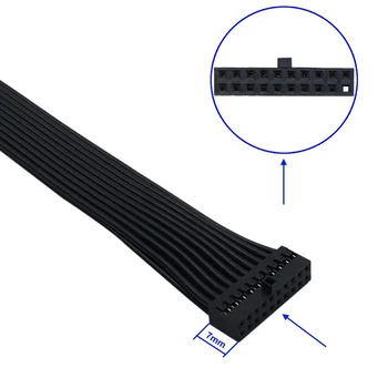 2 Pack Mala Mini USB 3.0, 19 Pin Notranji Razširitev Glave Kabel za Matično ploščo Za 5,9-Palčni(15 cm)