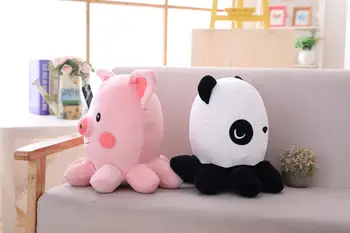 2019 novih kakovostnih 35 cm hobotnica panda hobotnica prašičev lutka blazino pliš igrače otroške igrače gospodinjske potrebščine