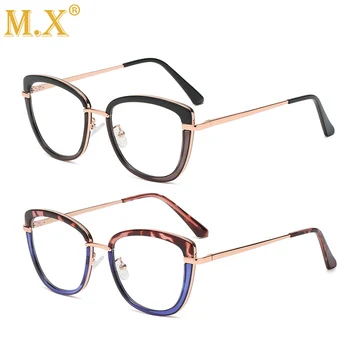 2021 Trendi Urad Eye Glasses Anti Modra Svetloba Računalnik Očala Ženske Blokiranje Igralna Očala Dekorativni Okvir Očal W609