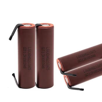 30PCS Prvotne velike zmogljivosti HG2 18650 3000mah Akumulatorska baterija za HG2 moč visoka praznjenja velike trenutni+DIY nicke