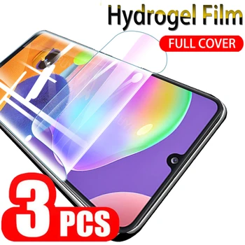 3PCS Spredaj Hydrogel Film Za Samsung Galaxy A31 SM-A315F A315G 6.4