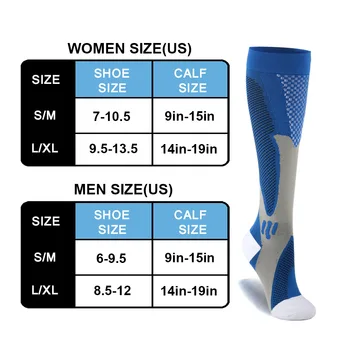 50 Stilov Stiskanje Nogavice Za Krčne Žile Ženske Moški Medicinske Krčne Žile Noge Lajšanje Bolečine Knee Visoke Nogavice Velikosti