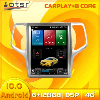 Android Večpredstavnostna Avto Video Radio magnetofon Stereo Igralec Za JEEP Grand Cherokee 2008 2009 - 2013 GPS Navigacija Vodja Enote