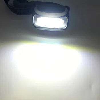 D5 Mini COB LED Žaromet 4 Načini Nepremočljiva Smerniki Glavo Svetilko, Baklo Lanterna Za Zunanjo Kampiranje, Nočni Ribolov Svetlobe