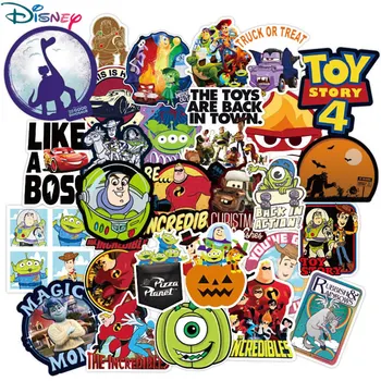 Disney 10/30/50PCS Igrača Zgodba Risanka Pixar Nalepke Dekle Otroci Skateboard Kitara Laptop Prtljage Kul Nepremočljiva Nalepke Igrače Darilo
