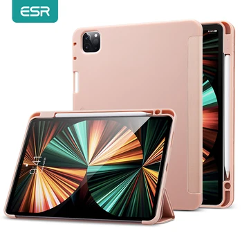 ESR za iPad Pro Za 12,9 11 2021 Primeru Varno Magnetni Smart Ohišje Za iPad Zraka 4 Leta 2020 Cover za iPad 8 7 Gen z Imetnik Svinčnik