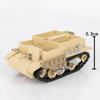 Gradniki Vojaški Tank Soldier Orožje, Pribor Majhne Oklepno vozilo, Igrače za Otroke