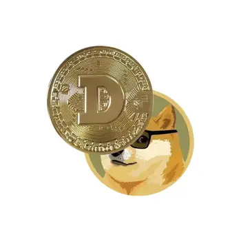 Hišni Pes Spominski Kovanec Cinkove Zlitine Medaljon pozlačen Srebrn Kovinski Značko Virtualni Kovanec Non-valuta Kovancev Dekoracijo Obrti