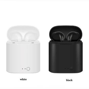 I7 TWS Brezžične Slušalke Bluetooth 5.0 Slušalke Mat Čepkov Slušalke Brezžične Slušalke za xiaomi iphone huawei Polnjenje Box