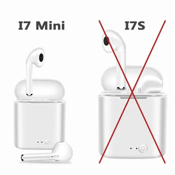 I7s TWS Brezžične Slušalke Bluetooth 5.0 Slušalke Šport Čepkov Slušalke Z Mikrofonom Moči Banke Za Pametni telefon Android, IOS ročaji očal