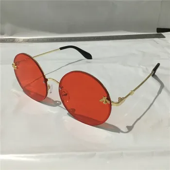 KAPELUS sončna očala Okrogla kovinska sončna očala Ocean očala 2386 Modi in roman barva spreminja, sončna očala