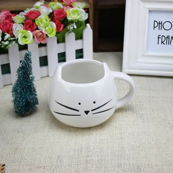 Keramični Ustvarjalne black Cat Živalskega Mleka Vrč,Urad kava čaj pokal,Luštna Kavo iz Porcelana Tea Cup Lepo Darila Brezplačna Dostava