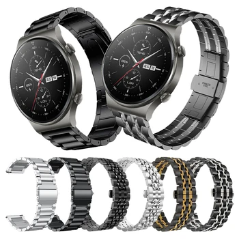 Klasično Kovinsko nerjavno jeklo manžeta Za Huawei Watch GT 2 Pro Smartwatch Trak za GT 2e >2 42mm 46mm Zapestnica Watchbands
