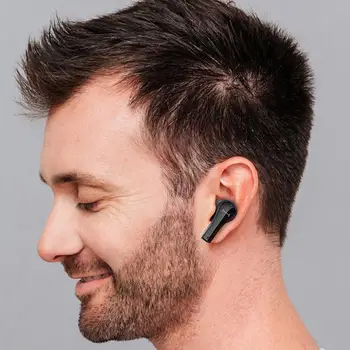 Lenov QT82/81 TWS Brezžični Modri zob Slušalke V5.0 Touch Kontrole Čepkov Stereo HD Govorimo IPX5 Nepremočljiva Šport Slušalko V Ušesu