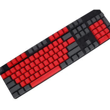 LX9B 2 v 1, Dual-barva 104 Dvojni Strel PBT Keycaps Keyset za Igro-igralec, Mehanski Igralni Tipkovnici ,Keyboard Gumbi Replac