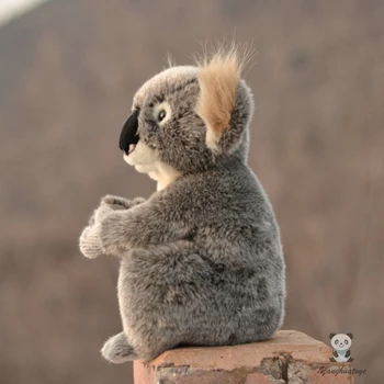 Mehko polnjene živali, igrače, Koala lutke otrok počitnice darila resničnem življenju plišastih koalas lutka igrače trgovinah