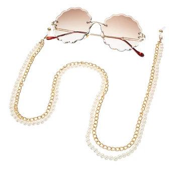 Modni Očala Trak Verige Multi-layer Pearl Noge Maske, Očala, Držalo za Očala Očala Zanke Za Ženske, Moške Verige