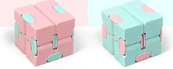 Nov Trend Ustvarjalne Neskončno Kocka Infinity Kocka Magic Cube Pisarna Flip Kubičnih Puzzle Stop Stres Razbremenilna Avtizem Igrače