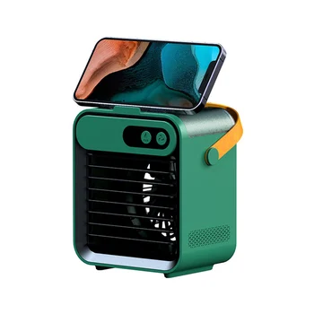 Nova Prenosna klimatska Naprava USB Zračni Hladilnik Mini Fan Mobilne Vlaženja 2400 MAh Prenosni Voda, ohlajena Hom klimatska Naprava