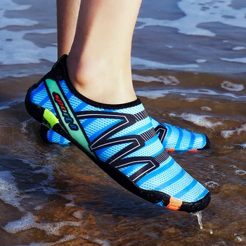 Novi Moški Ženske Quick-Dry Prebijanje Čevlji Vode Čevlji Dihanje AquaIn Nabavnih Antiskid Prostem Wearproof Plaži Superge Chaussure