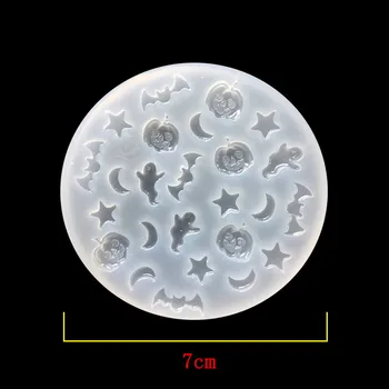 Ogledala, kristalno spusti gel za manikiranje silikonsko plesni luna pet opozoril star lak za palico 16379