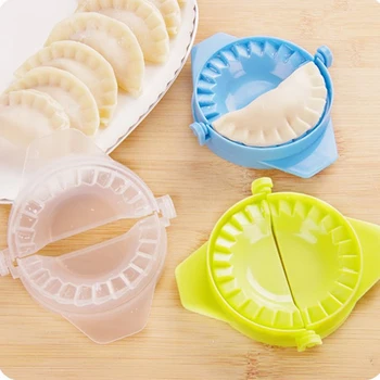 Plastični Cmok Plesni Kitajsko Hrano Jiaozi Maker Testo Pritisnite Cmok Pie Ravioli Roko Plesni Kuhinja Ustvarjalna Orodja DIY
