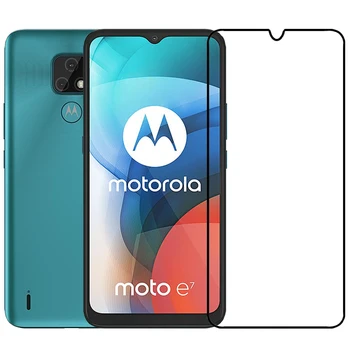 Polno Kritje Zaslon Protektorstvo Za Motorola Moto E7 Nič Dokaz Zaščitno Folijo Kaljeno Steklo Za Motorola Moto E7