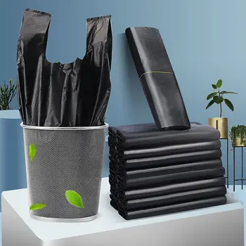 Prenosni Black Spodnja Smeti Vrečke Zgosti Gospodinjski Veliko Razpoložljivega Strani izvajajo Kuhinja Plastične Vrečke