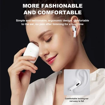 Pro 4 Bluetooth Slušalke TWS HD Klic Brezžične Slušalke HiFi Glasbeni Čepkov Tekaške Športne Slušalke Za Vse Pametni Telefon