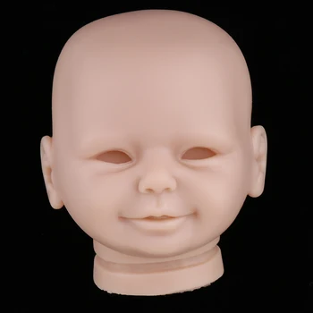 Realno Buden Baby Doll Glavo Plesni, 20 palčni Rodi Punčko Komplet potrošnega materiala - lahko DIY Lutka, Slikarstvo in Las Ujemanje