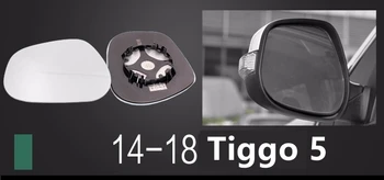 Rearview mirror objektiv levo/ desno za Chery Tiggo /Tiggo 3/3X/Tiggo 5/5X / 7/ 8 belega stekla s toplotno Montažo pribor