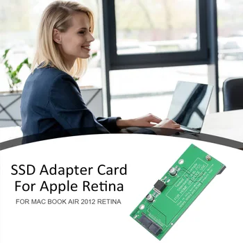 SSD vmesniško Kartico SATA Trdi Disk z Gonilnikom Pretvornik Kartico za Macbook Air 2012 /Retina A1425 A1398 Laptop Prenosnik