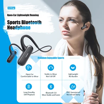UCOMX G56 Kostne Prevodnosti Bluetooth Slušalke Binaural Mobilno držalo za uho Šport Tek na Prostem Slušalke za iPhone Android
