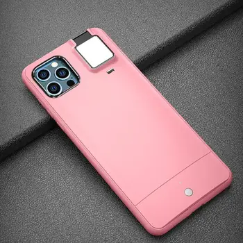 Ustvarjalne Lepoto Lučka Slaven Telefon Primeru Selfie Fill Light Lupini Za Iphone12 pro 7 plus 8 XR XS 11 Pro max Zaščitni Pokrov