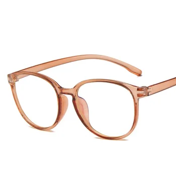 Vintage Ženske Pregledna Očala Proti Modra Svetloba Očal Okvir Letnik Krog Jasno, Leče Očala, Optično Moških Okviri Za Očala