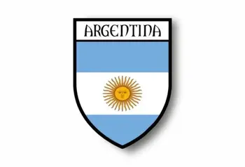 Vroče Nalepke Avto Moto Grb Mesta Zastavo Argentini je Argentinski Nalepke za Prenosni računalniki, Pisarniški Material, motornih Koles, Avtomobilov