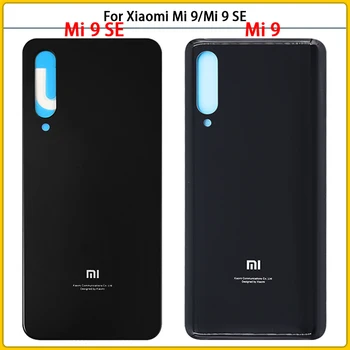 Za Xiaomi Mi 9 Mi9 SE Pokrovček Baterije Vrata Nazaj Kritje Za Xiaomi Mi 9 SE Stanovanje Primeru Zadnje Steklo Plošče Z Lepilom Zamenjava