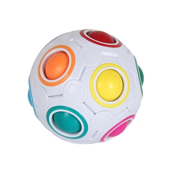 Čarobno Mavrico Ball Puzzle za Otroke Oprostitev Stres Anti Igrača Darilo