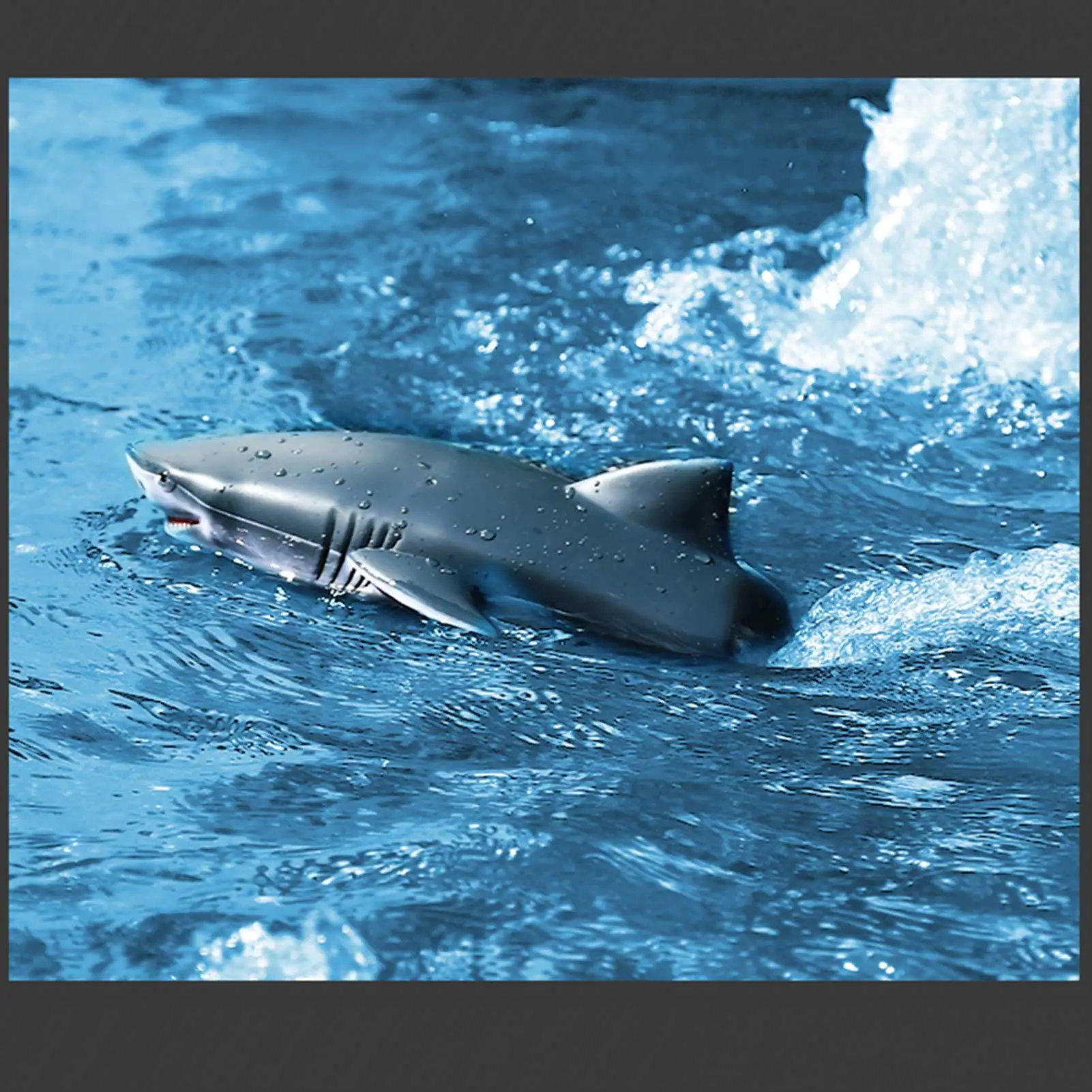 RC Ladij Shark 2 V 1 Visoke hitrosti Daljinsko upravljanje Čolna Nepremočljiva Bazen Simulacijo Modela Igrače na Prostem Dirke Čoln Darilo