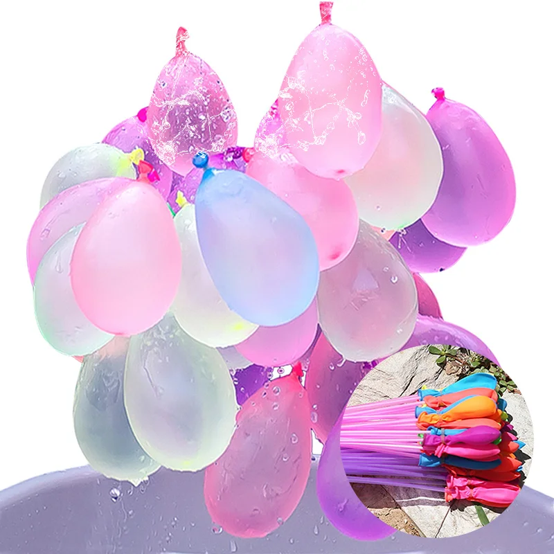 111 Kos Multicolor Voda Bomba Balonov, otroški Bazen Igre Pribor Otroci Outdoor Plaži Igrače globos juegos de agua
