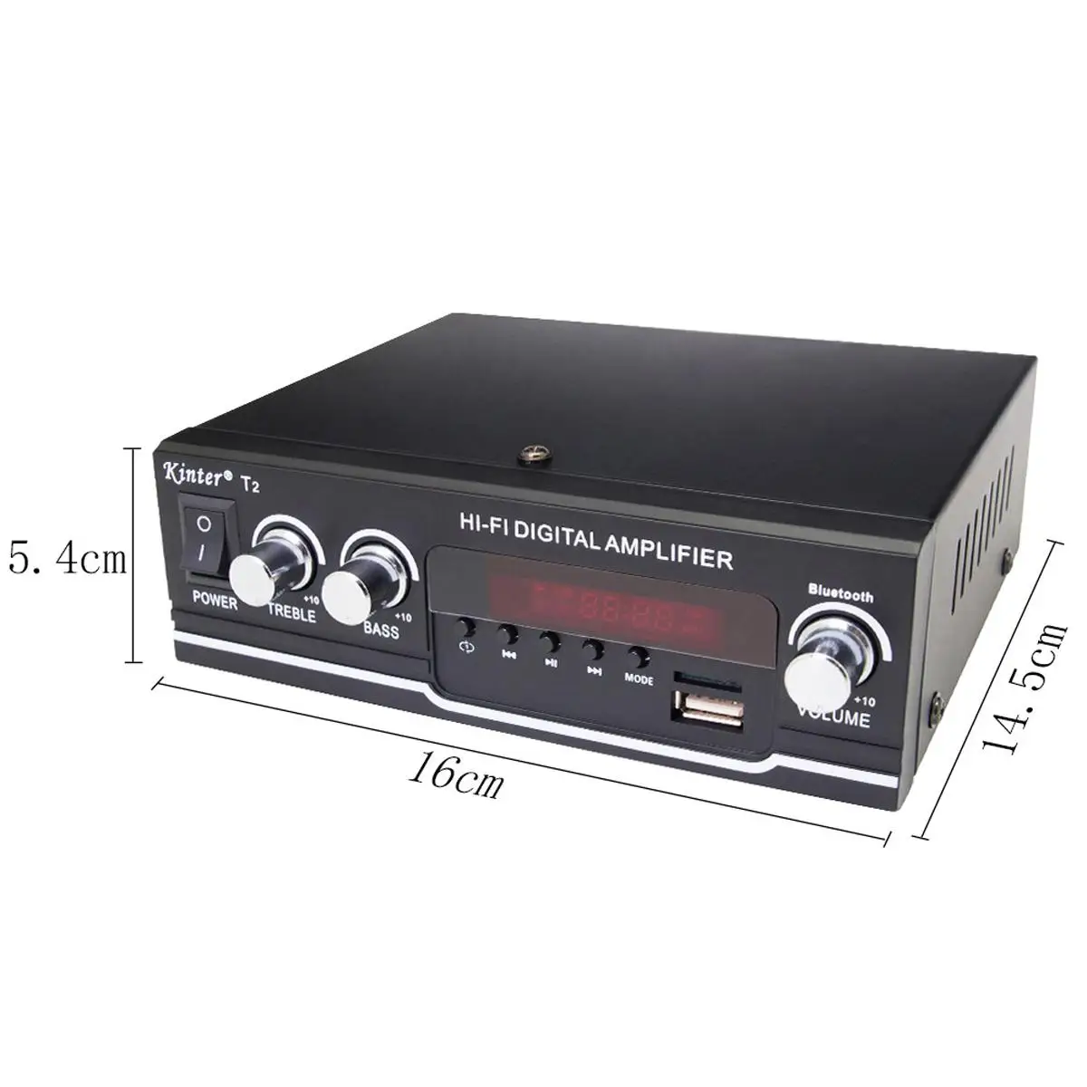 3200W HI-fi Bluetooth Ojačevalnik Avto/Home Theater Digital Power Audio Amplificador Zvočnikov Bass Treble Nadzor FM, USB, SD