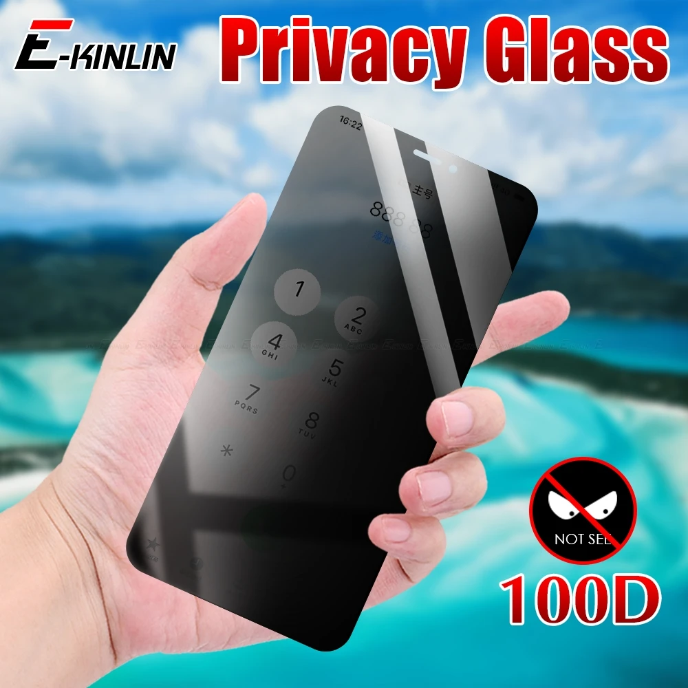 Zasebnost Zaslon Patron Film Za iPhone mini 12 11 Pro SEBI 2020 XS Max X XR 8 7 6 6S Plus Anti-Peeping Vohun, Kaljeno Steklo Pokrova