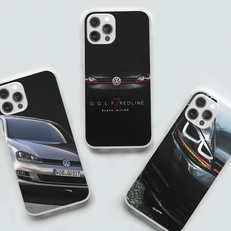 Golf 7 Gti Edition Telefon Primeru Pregleden Jasno Primerih Za Iphone 11 12 Pro 5s 6 6s 7 8 Plus X Xs Xs Max XR SE 2020