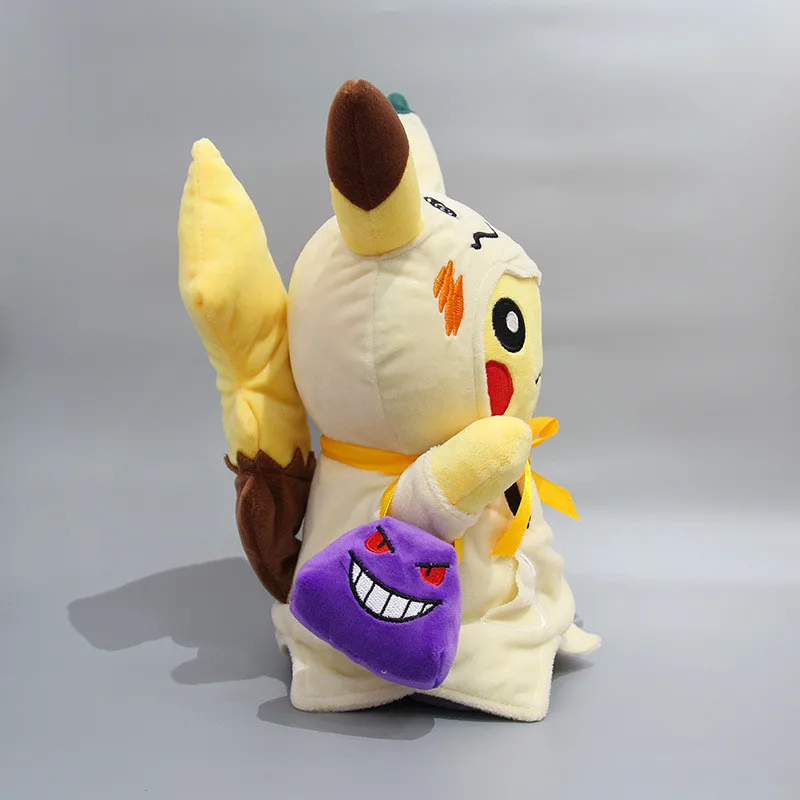 Vroče Prodaje 1PCS 30 CM POKEMON Anime Gengar Pikachu XY Mehko Plišastih Igrač Halloween COS Cute Darila za Otroke