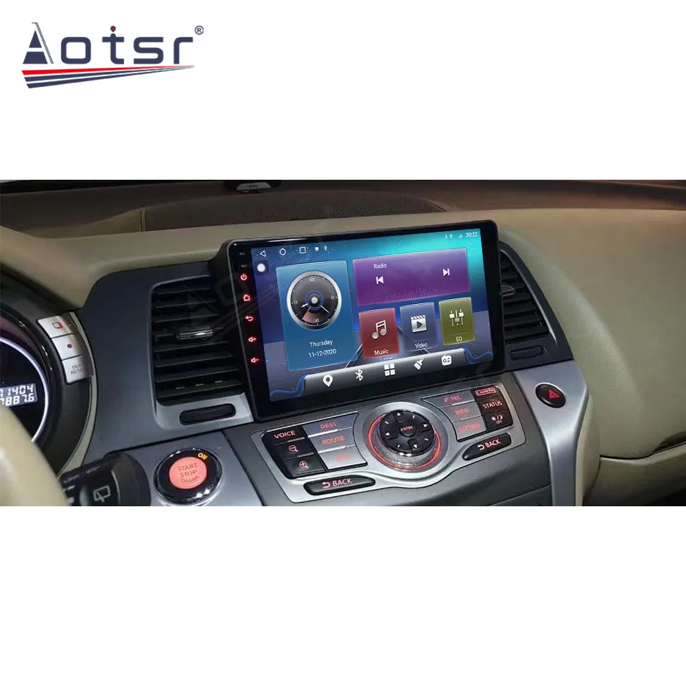 6+128G Android 10 Radio magnetofon Avto Multimedijski Predvajalnik, Stereo Za Nissan Murano Z51 2010-Vodja Enote GPS Navi Autoradio