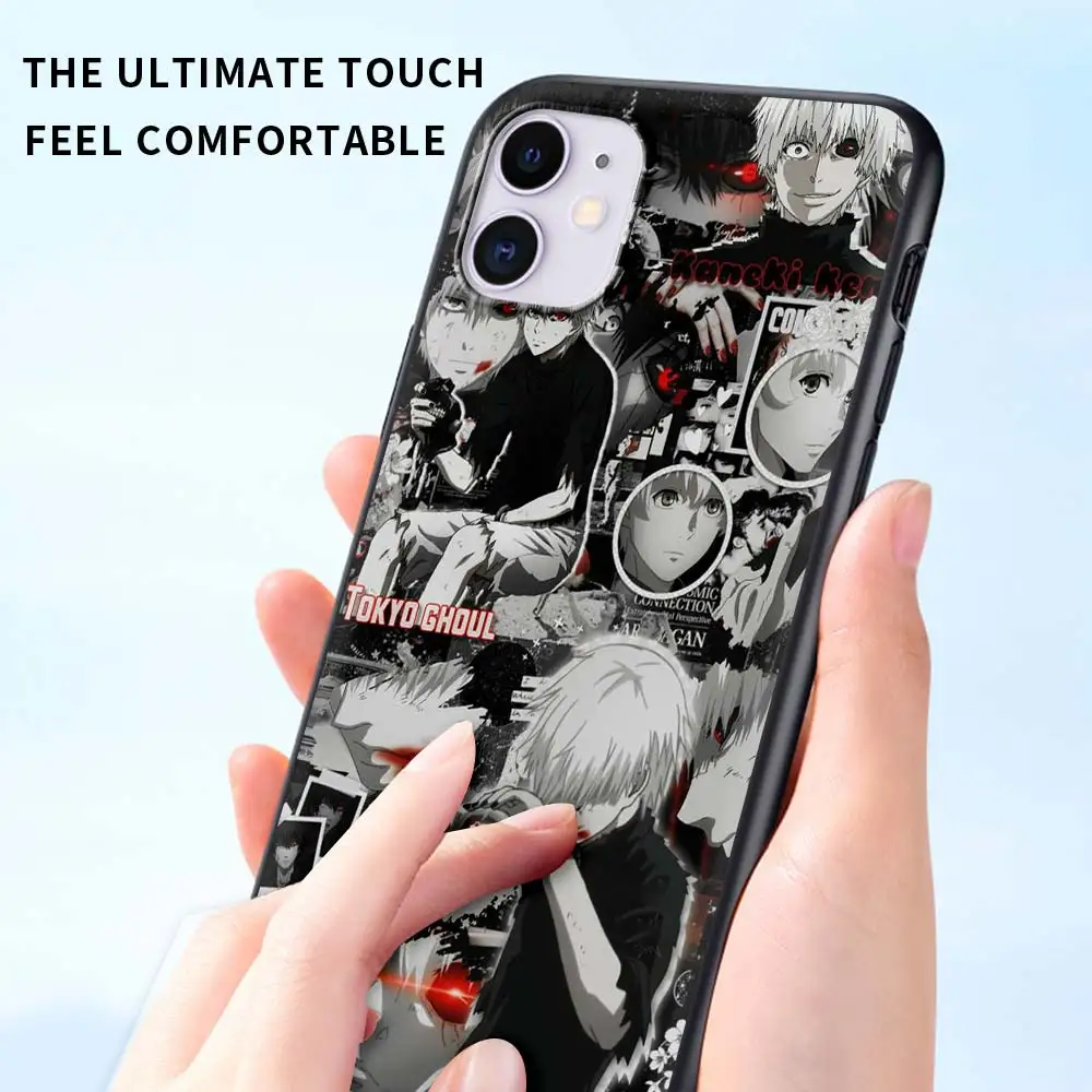 Tokoyo Ghoul Mehko Telefon Primeru za Iphone 11 12 Max Pro Mini XR X XS 5S 6 6s 7 8 Plus Hrbtni Pokrovček Coque Capa Lupini Celice Vrečko Fundas