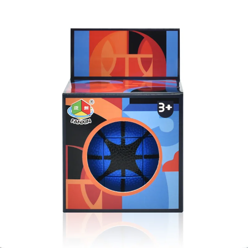 Fanxin Košarka 3x3 Puzzle Magic Cube Hitrost Kocke Žogo Igrače 3x3x3 Možganov, Usposabljanje Smešno Otroke Darila